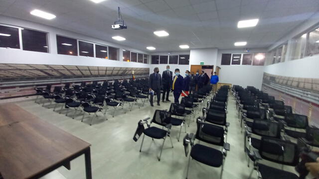 Auditorio de la Videnita para las capacitaciones.