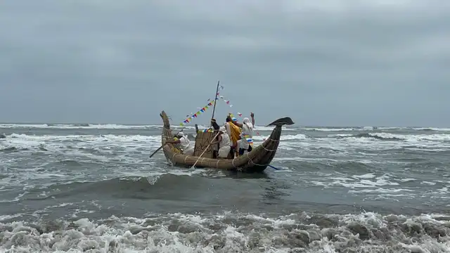 Por segundo año consecutivo se desarrolla esta actividad cultural en el distrito pesquero. Foto: Rosita Quincho URPI/LR.