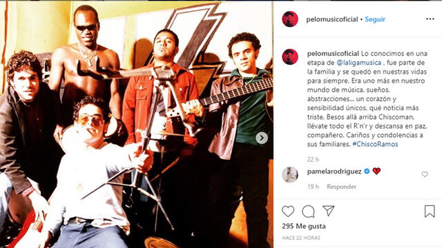 Pelo Madueño se pronuncia tras muerte de guitarrista Chisco Ramos