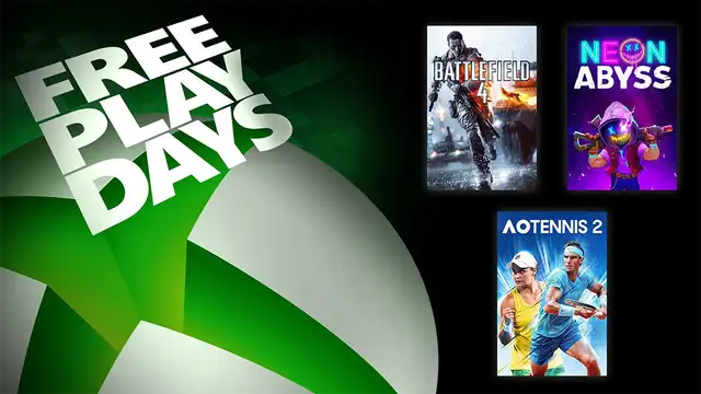 Los tres juegos disponibles de forma gratuita para este fin de semana. Foto: Xbox