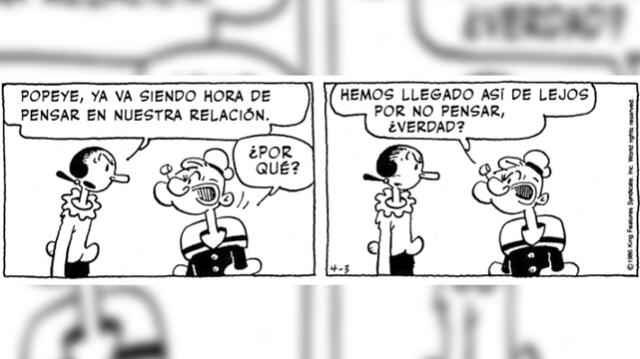 Popeye el  marino cumple 90 años de edad 