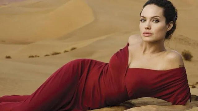 Angelina Jolie: Filtran imagen sin photoshop y maquillaje