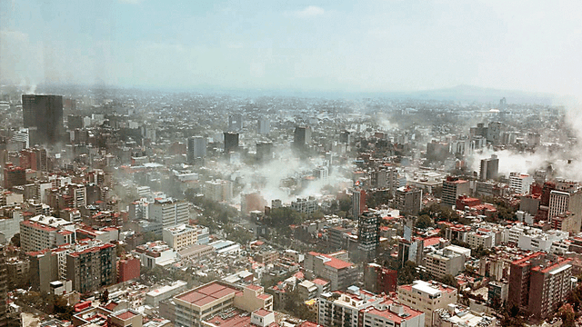 7,1 grados en México: todavía hay atrapados bajo escombros