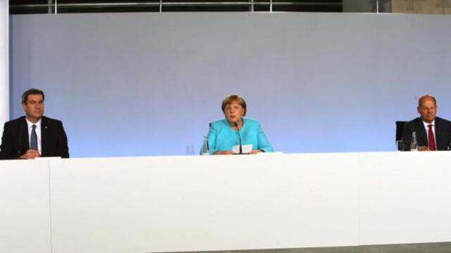 Angela Merkel presenta el plan de impulso el 4 de junio. (Foto: EFE)