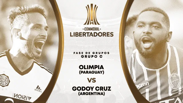 Olimpia derrotó a Godoy Cruz 2-1 por la Copa Libertadores 2019 [RESUMEN]