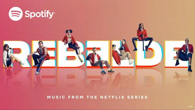 Rebelde de Netflix ha sacado un cover de la clásica canción 'Solo quédate en silencio'. Foto: composición/Netflix