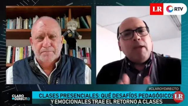 Entrevista a Fernando Bolaños, oficial de Educación de UNICEF. Foto: captura/RTV