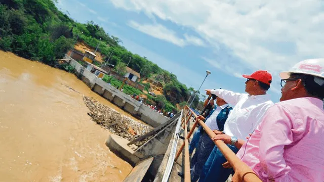 Río Tumbes se desborda e inunda cultivos y viviendas