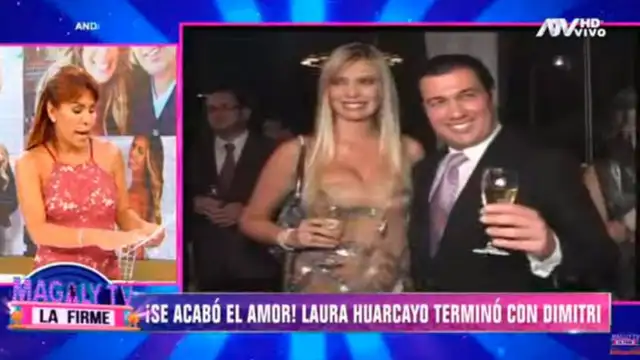 Laura Huarcayo se pronuncia sobre el fin de su matrimonio con Dimitri Karagounis y asegura estar tranquila Laura Huarcayo se pronuncia sobre el fin de su matrimonio con Dimitri Karagounis y asegura estar tranquila