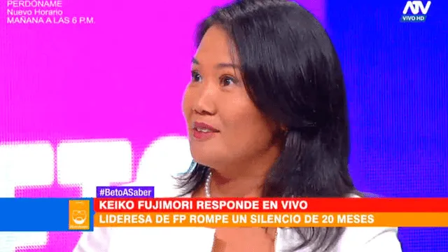 Keiko Fujimori pide a Kuczynski que dé un paso al costado 