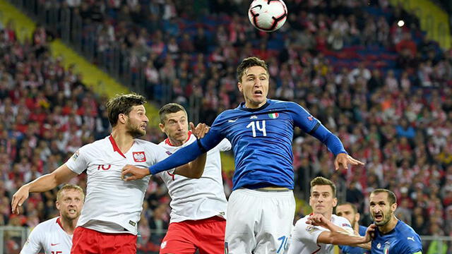 Italia derrotó 1-0 a Polonia con un gol al último minuto por la Liga de Naciones [RESUMEN]