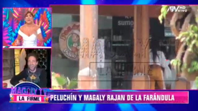 Peluchín y Magaly Medina sobre Ivana Yturbe.
