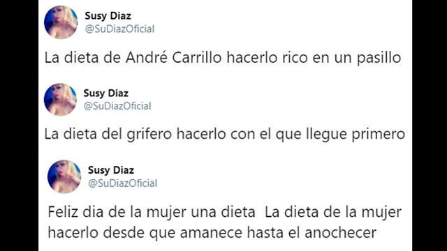 Dietas Susy Díaz