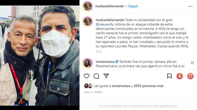 Mensaje de Fernando Díaz.