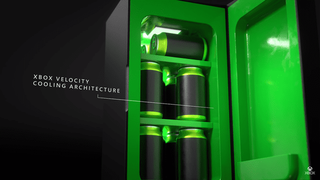 Diseño interior del refrigerador. Foto: Xbox