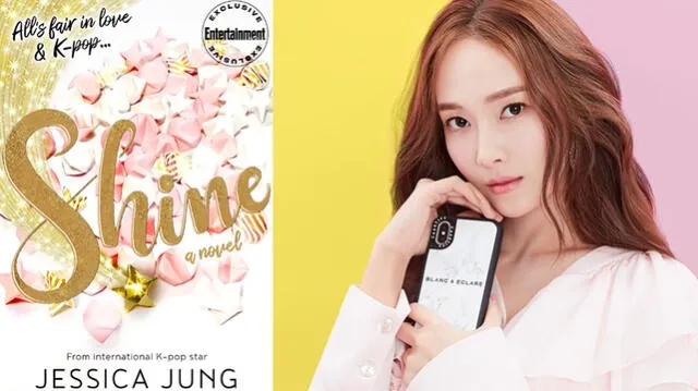 El primer libro de Jessica se llama "Shine" y se publicará en octubre del 2020. Se puede preordenar en Amazon.