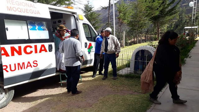 Moquegua: Seis heridos deja despiste de vehículo en carretera a Carumas