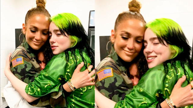 Billie Eilish emociona a la hija de Jennifer Lopez en concierto de Miami. Foto: Instagram JLo