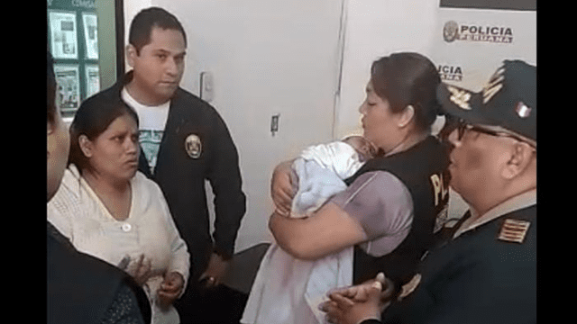 Chaclacayo: encuentran a bebé de mes y medio que fue robado en Huaycán [FOTOS y VIDEO]