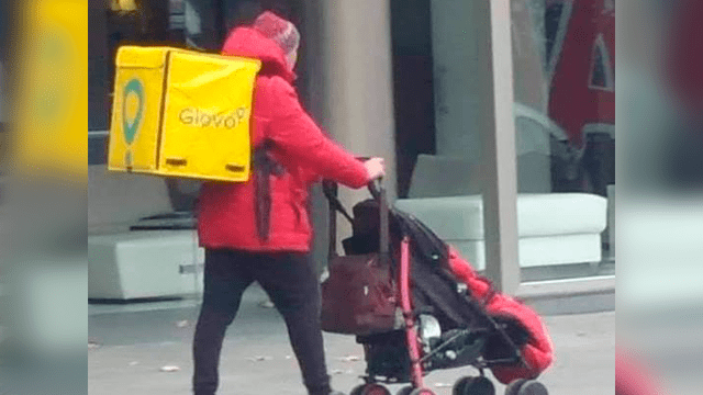 Twitter Viral: fotografía de repartidora de Glovo divide a los usuarios por un insólito motivo