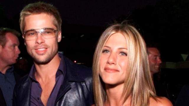 Jennifer Aniston y Brad Pitt.