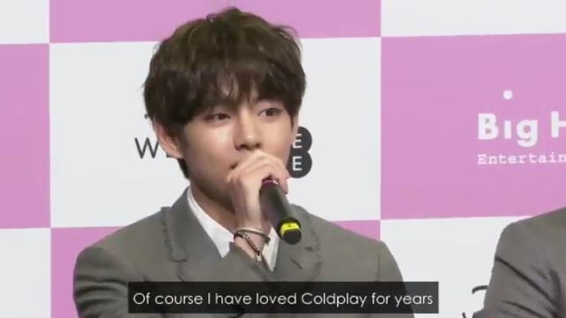 Taehyung habla sobre Coldplay. Foto: captura YouTube