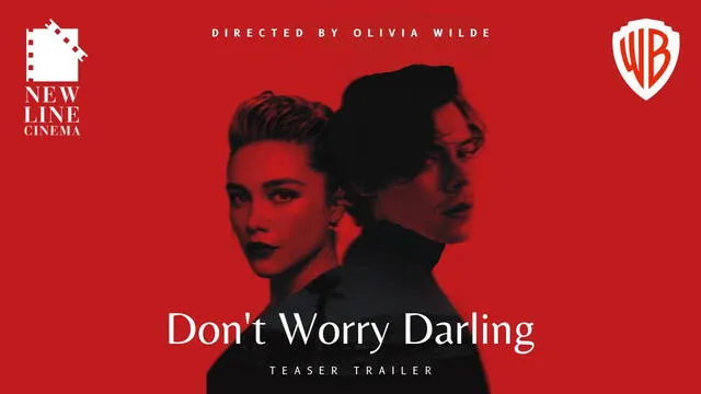 Poster de Don't worry darling. Foto: New line cinema