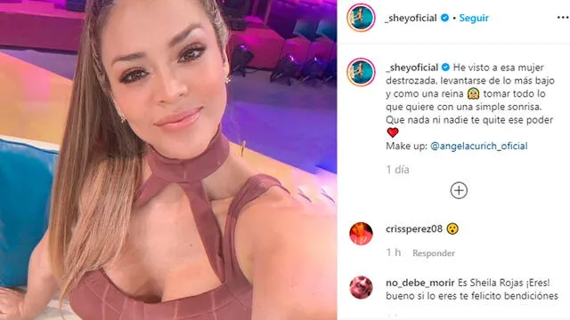 Sheyla Rojas instagram