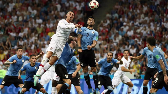 Uruguay y Portugal se han enfrentado históricamente en tres partidos, uno de ellos en la última Copa del Mundo.