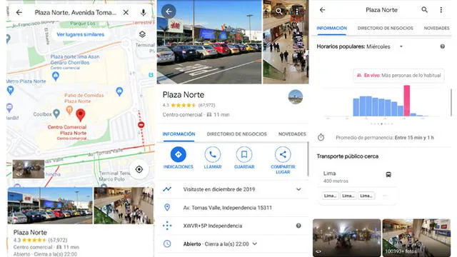 Google Maps: evitar aglomeraciones