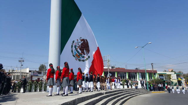 Día de la bandera en México
