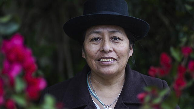 Melania Canales, presidenta de Onamiap, organización representativa de las mujeres indígenas en el Perú. Foto: Onamiap.
