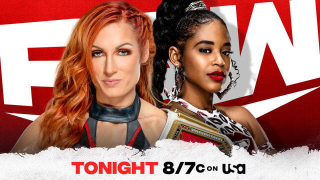 Becky Lynch vs. Bianca Belair. Foto: WWE