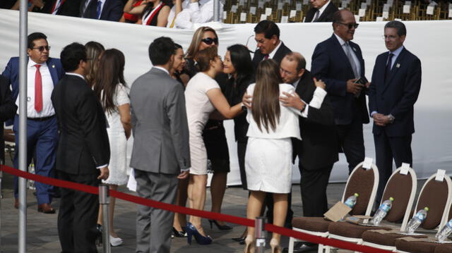 Papa Francisco: así fue el encuentro entre PPK y Keiko Fujimori en Palacio [FOTOS]