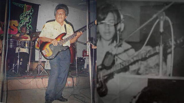 Jairo Didi Sánchez Casanova, segunda guitarra de Los Wembler's de Iquitos. (Foto: Carol Sánchez)