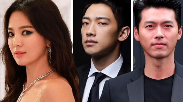 La actriz coreana Song Hye Kyo habría mantenido un triángulo amoroso con Bi Rain y Hyun Bin.