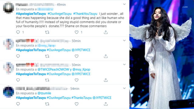El fandom de TWICE, ONCE pidió en Twitter que cesen los comentarios de odio hacia Tzuyu, además de exigir que se disculpen con ella.