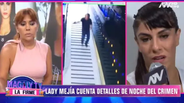 Lady Mejía, amiga de Angie Jibaja, teme que RIcardo Márquez Michieli atente contra su vida tras intento de feminicidio. Foto: Captura