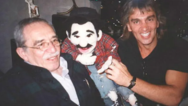 Gabo, la marioneta 'El Mofles' y Johnny Welch