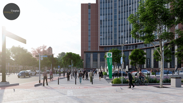 Avenida Abancay (2035). Foto: Utopías Urbanas