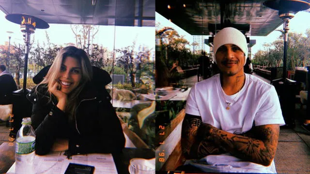 Paolo Guerrero y Alondra García en Instagram.