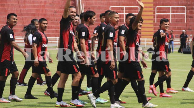 Alegría para Arequipa. Melgar venció 1-0 a Deportivo Pereira en la Tarde Rojinegra. Foto: Zintia Fernández/La República