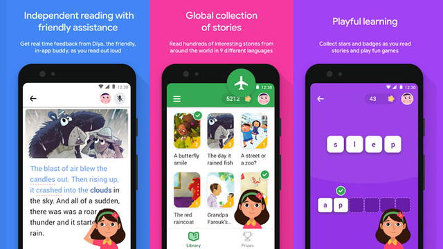 Google lanza aplicación que ayuda a aprender a leer a los niños [FOTOS]