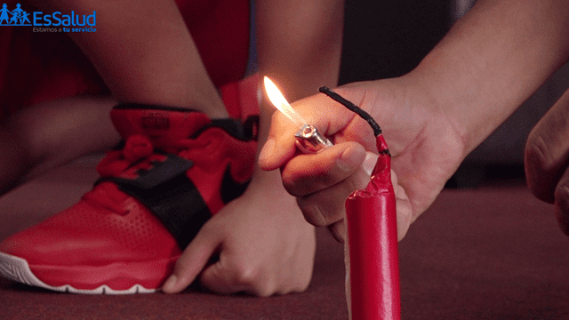 Conoce los primeros auxilios ante una quemadura por pirotecnia [VIDEO]