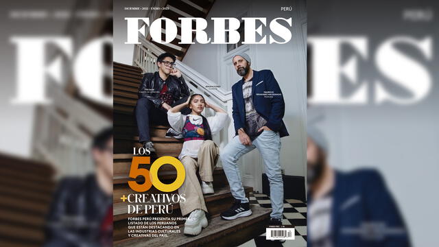 Forbes destaca a artistas peruanos. Foto: Forbes Perú