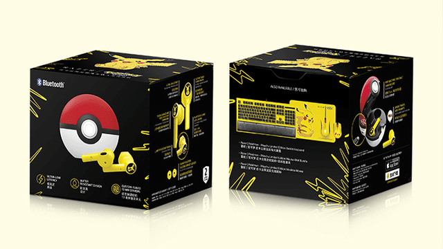 Razer & Pokémon | Audífonos inalámbricos de Pikachu