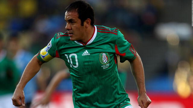 Cuauhtémoc Blanco es el tercer máximo anotador de la selección de México. Fuente: Getty Images