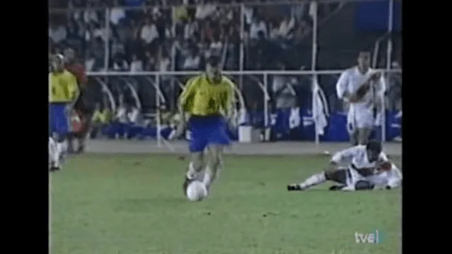 Brasil vs Perú, Copa América 1997. Foto: Youtube