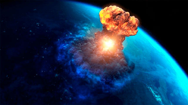 Impacto asteroide. Créditos: Gettyimages