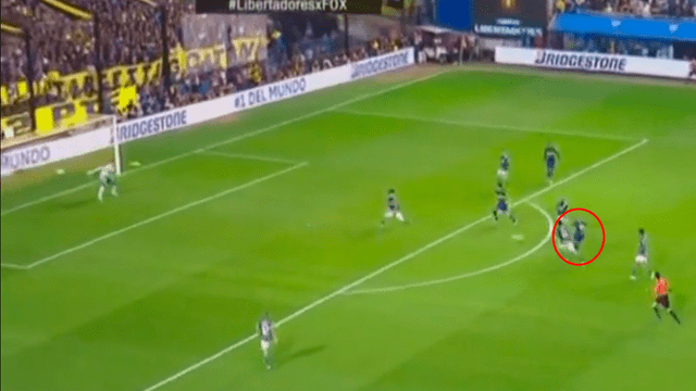 Boca Juniors vs Palmeiras: Dario Benedetto la pisó, se acomodó y sacó un 'misil' para el 2-0 [VIDEO]